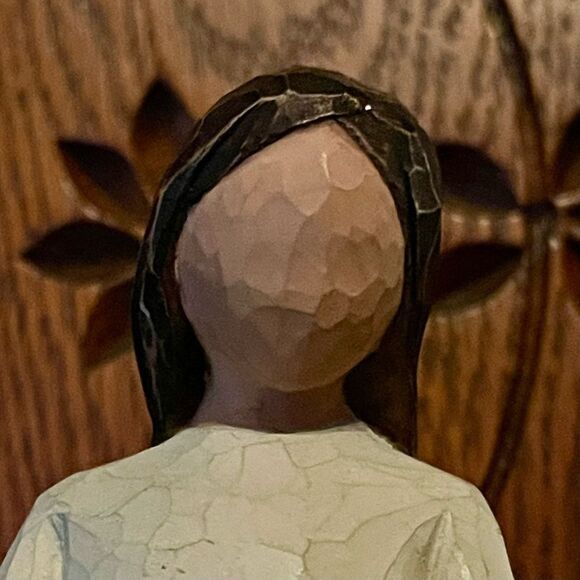 Willow Tree ‘02 Cherish Pregnancy Expectant Mom Faux Wood Resin Figurine - Picture 10 of 12